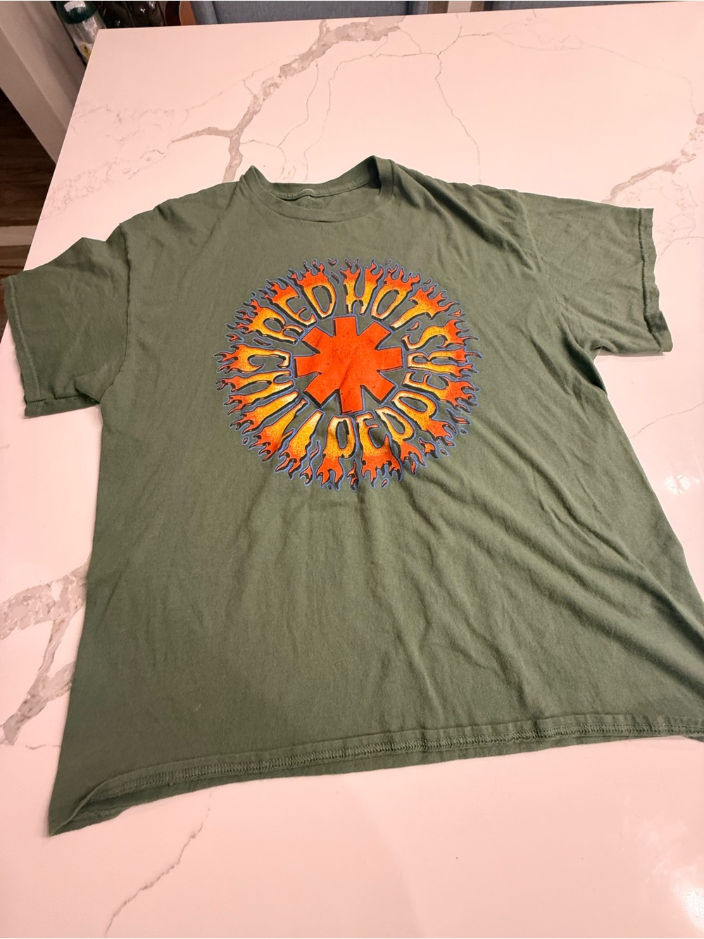 Red Hot Chili Peppers Flames Logo
Boyfriend Fit Girls T-Shirt - Men